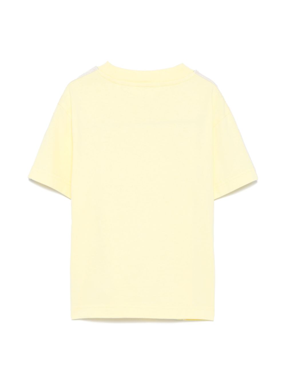 T-shirt con stampa per bambino Palm Angels Kids giallo con maniche corte - Rubino Kids