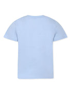 T-shirt con stampa per bambino Stella McCartney Kids azzurro - Rubino Kids