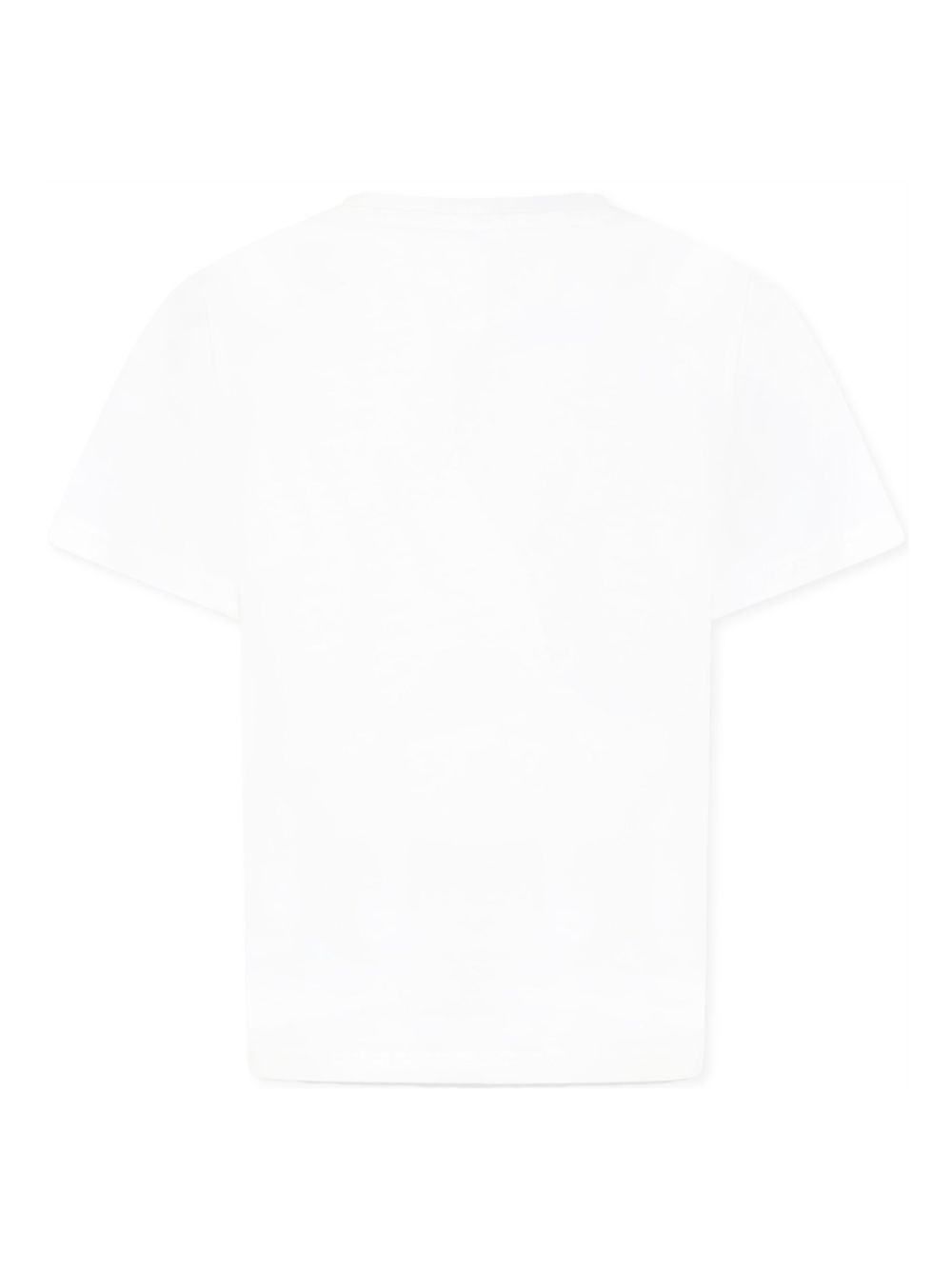 T-shirt con stampa ranav per bambino Stella McCartney bianco con girocollo - Rubino Kids