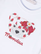 T - shirt con stampa Teddy Bear - Rubino Kids