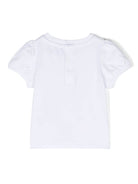 T-shirt con stampa Teddy Bear - Rubino Kids