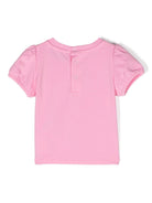 T-shirt con stampa Teddy Bear - Rubino Kids