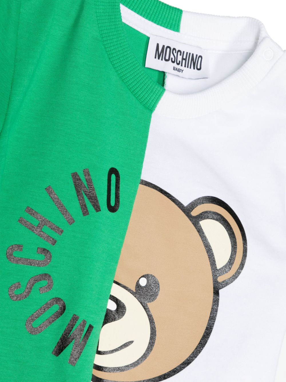 T-shirt con stampa Teddy Bear - Rubino Kids