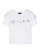 T - shirt con strass - Rubino Kids