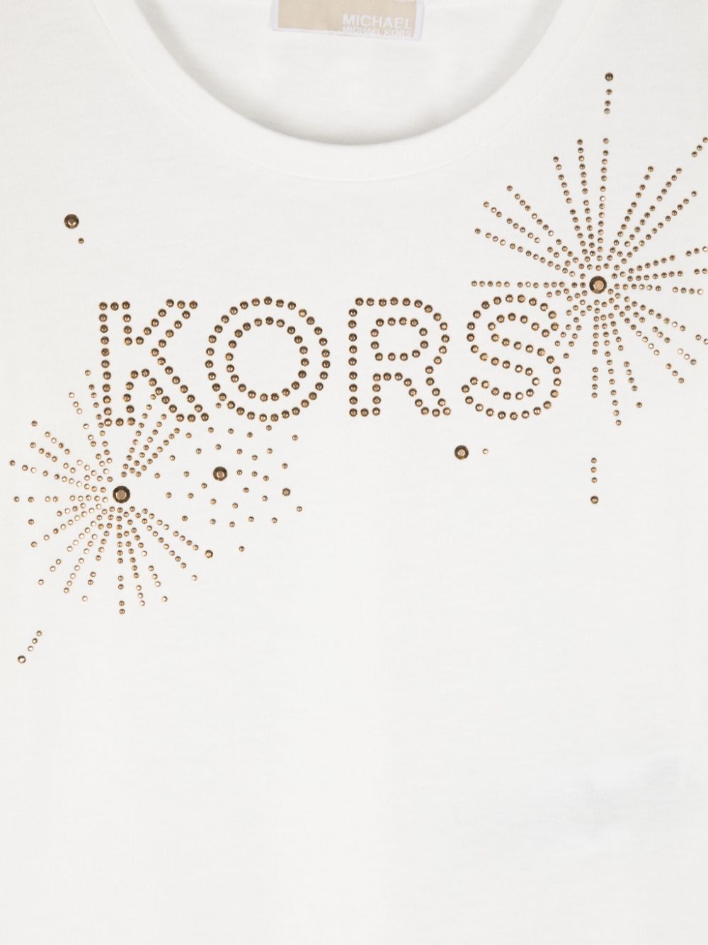 T-shirt con strass - Rubino Kids