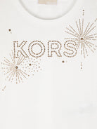 T-shirt con strass - Rubino Kids