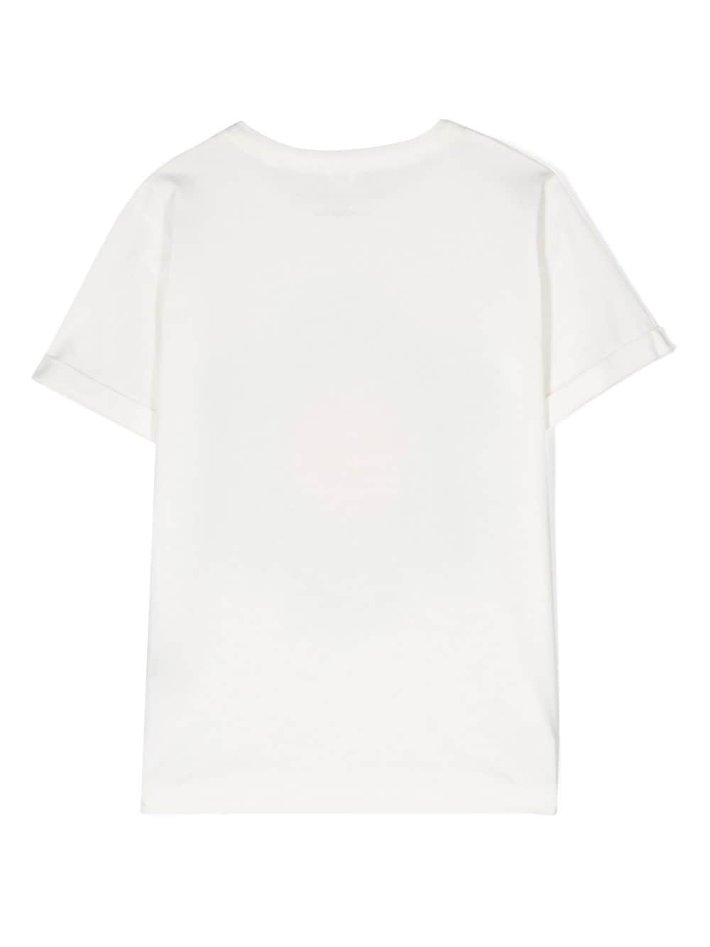 T-shirt con strass - Rubino Kids