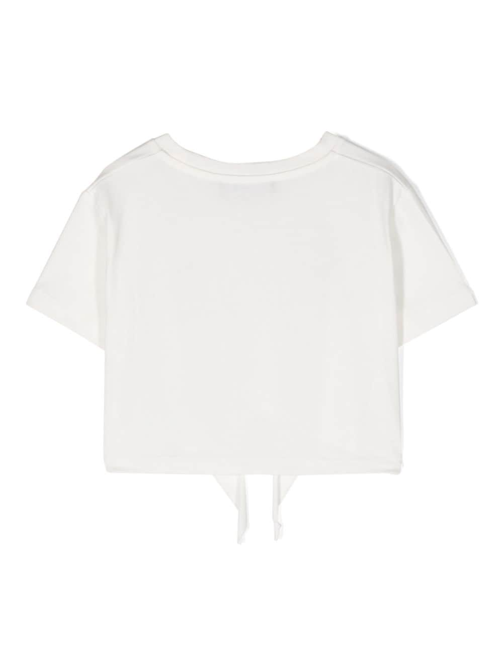 T - shirt con strass - Rubino Kids