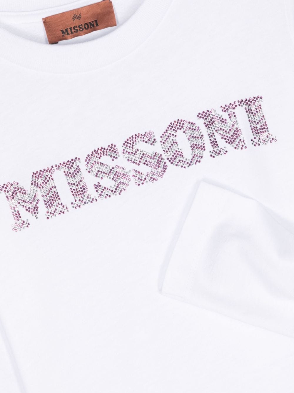 T - shirt con strass - Rubino Kids