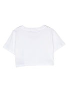 T - shirt crop con ricamo - Rubino Kids