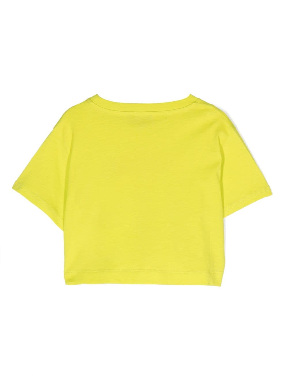 T-shirt crop con ricamo - Rubino Kids