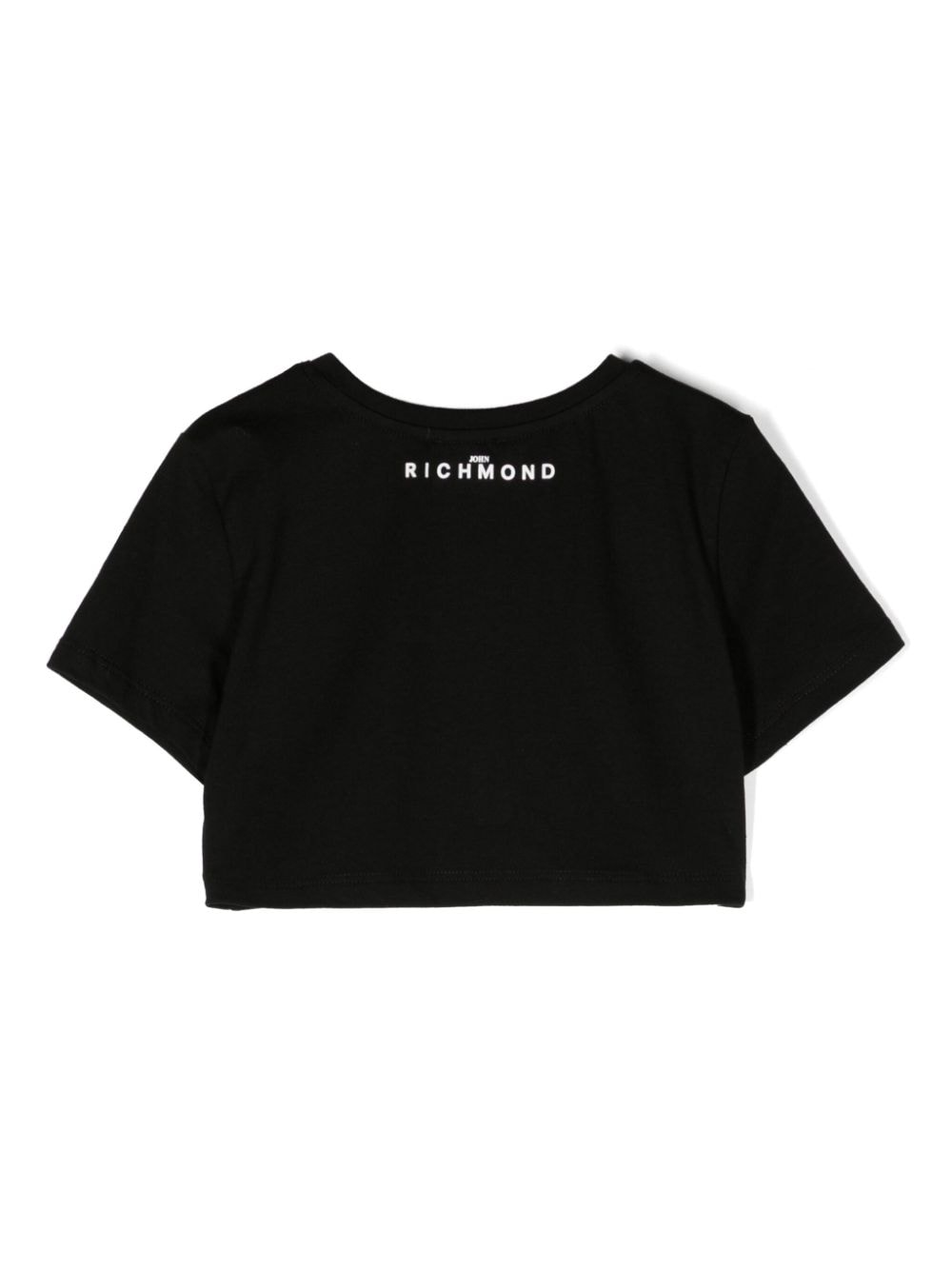 T-shirt crop con strass - Rubino Kids