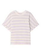T-shirt Farah per bambina Bonpoint multicolor con design a righe - Rubino Kids