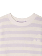 T-shirt Farah per bambina Bonpoint multicolor con design a righe - Rubino Kids