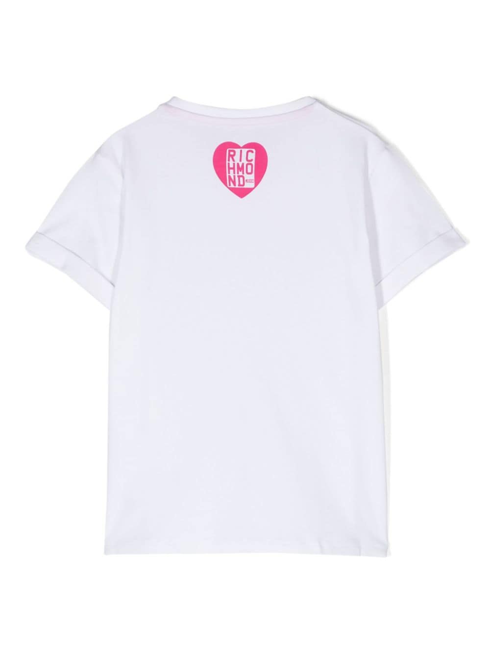 T - shirt girocollo con stampa - Rubino Kids