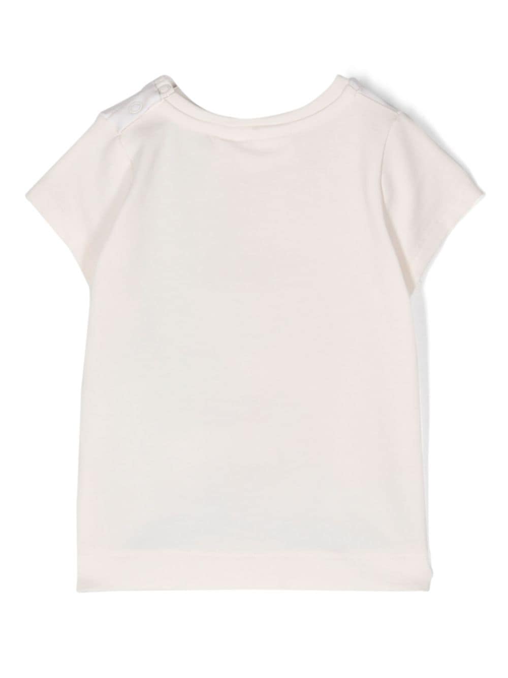 T-shirt in cotone con stampa grafica - Rubino Kids