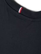 T - shirt in cotone con stampa logo - Rubino Kids