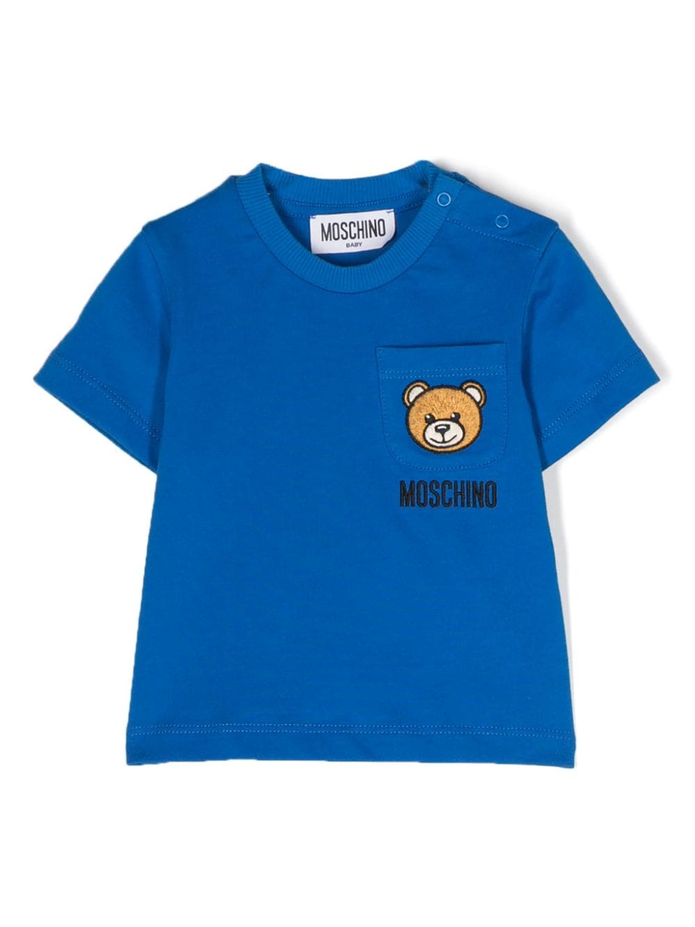 T-shirt Leo con applicazione Teddy - Rubino Kids