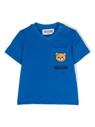 T-shirt Leo con applicazione Teddy - Rubino Kids