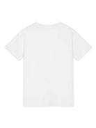 T-shirt Medusa con stampa per bambino Versace Kids bianco con girocollo - Rubino Kids