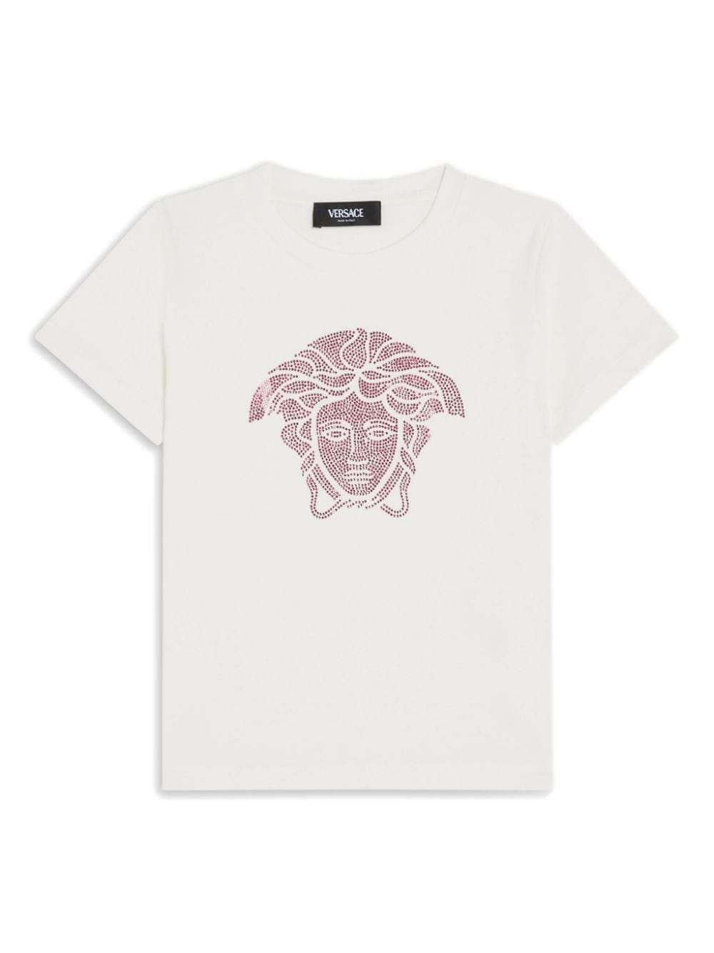 T-shirt Medusa con stampa - Rubino Kids