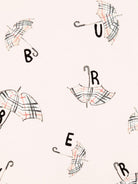 T-shirt per bambina Burberry Kids rosa con stampa grafica - Rubino Kids