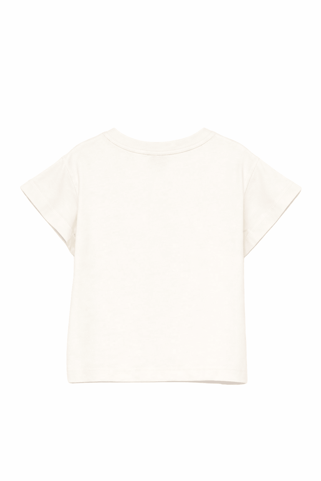 T-shirt per bambina Etro Kids bianca con applicazione sul petto - Rubino Kids