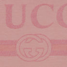 T-shirt per bambina Gucci Kids rosa con logo sul davanti - Rubino Kids