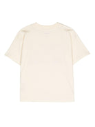 T-shirt per bambina Mini Rodini bianca con stampa Mallorca - Rubino Kids