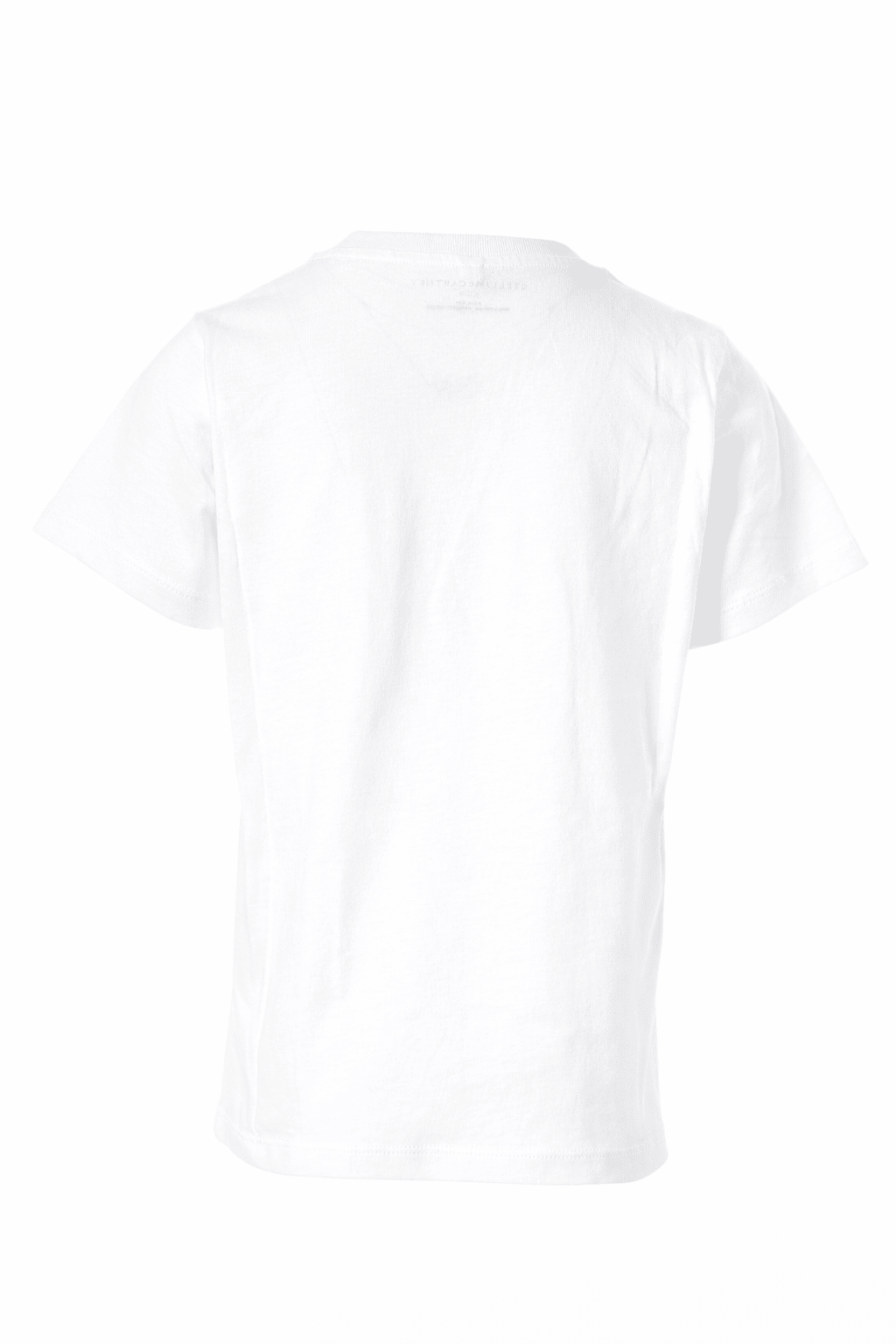 T-shirt per bambina Stella McCartney Kids bianca con stampa coccinella - Rubino Kids