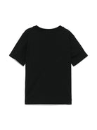 T-shirt per bambino Balmain Kids nero con stampa logo - Rubino Kids