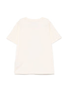 T-shirt per bambino Bonpoint beige thibald con stampa sul davanti - Rubino Kids