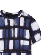 T-shirt per bambino Givenchy Kids multicolore con stampa grafica - Rubino Kids