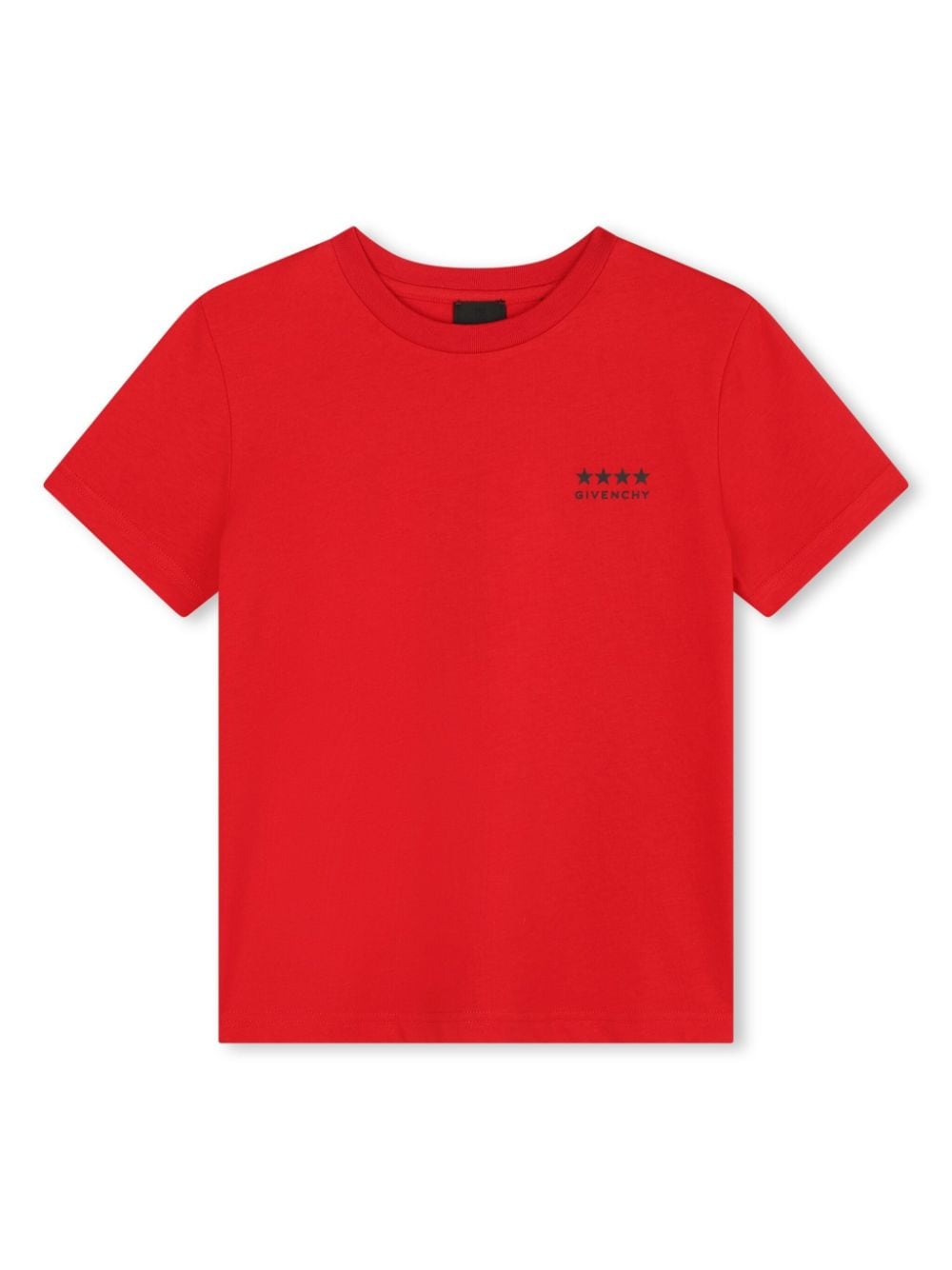 T-shirt per bambino Givenchy Kids rosso con stampa 4G - Rubino Kids