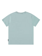 T-shirt per bambino Molo azzurro roxo con stampa grafica all - over - Rubino Kids