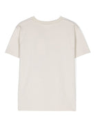 T-shirt per bambino Molo Riley beige con stampa pallone - Rubino Kids