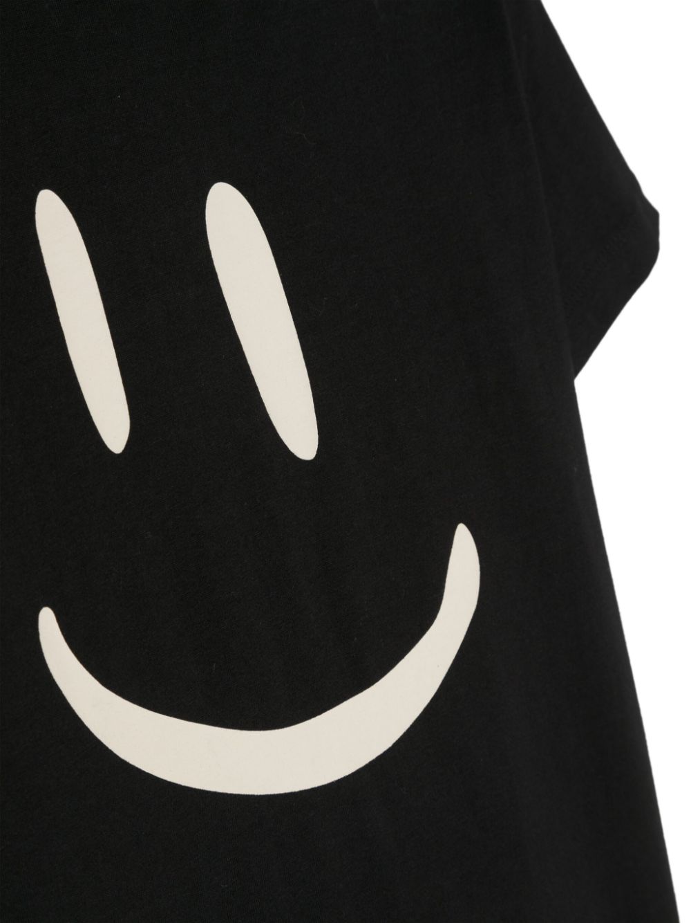 T-shirt per bambino Molo Roxo nero con stampa smile - Rubino Kids