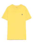 T-shirt per bambino Polo Ralph Lauren Kids giallo con motivo Polo Pony - Rubino Kids