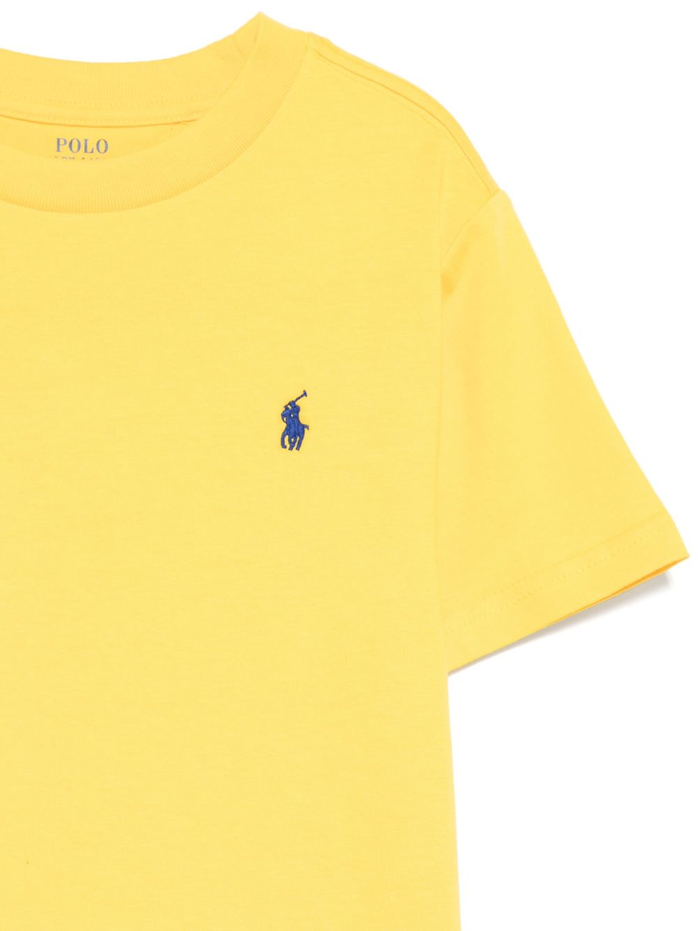 T-shirt per bambino Polo Ralph Lauren Kids giallo con motivo Polo Pony - Rubino Kids