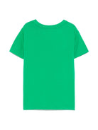 T-shirt per bambino POLO RALPH LAUREN KIDS verde con motivo Polo Bear - Rubino Kids