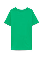 T-shirt per bambino Polo Ralph Lauren Kids verde con motivo Polo Pony - Rubino Kids