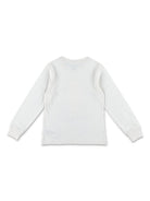 T-shirt per bambino Ralph Lauren Kids bianco con stampa Teddy Bear - Rubino Kids