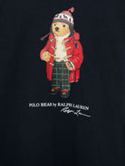 T-shirt per bambino Ralph Lauren Kids blu con motivo Polo Bear - Rubino Kids