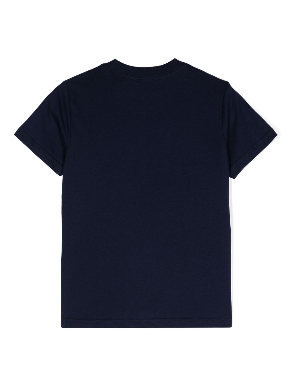 T-shirt per bambino Ralph Lauren Kids blu con stampa Teddy - Rubino Kids