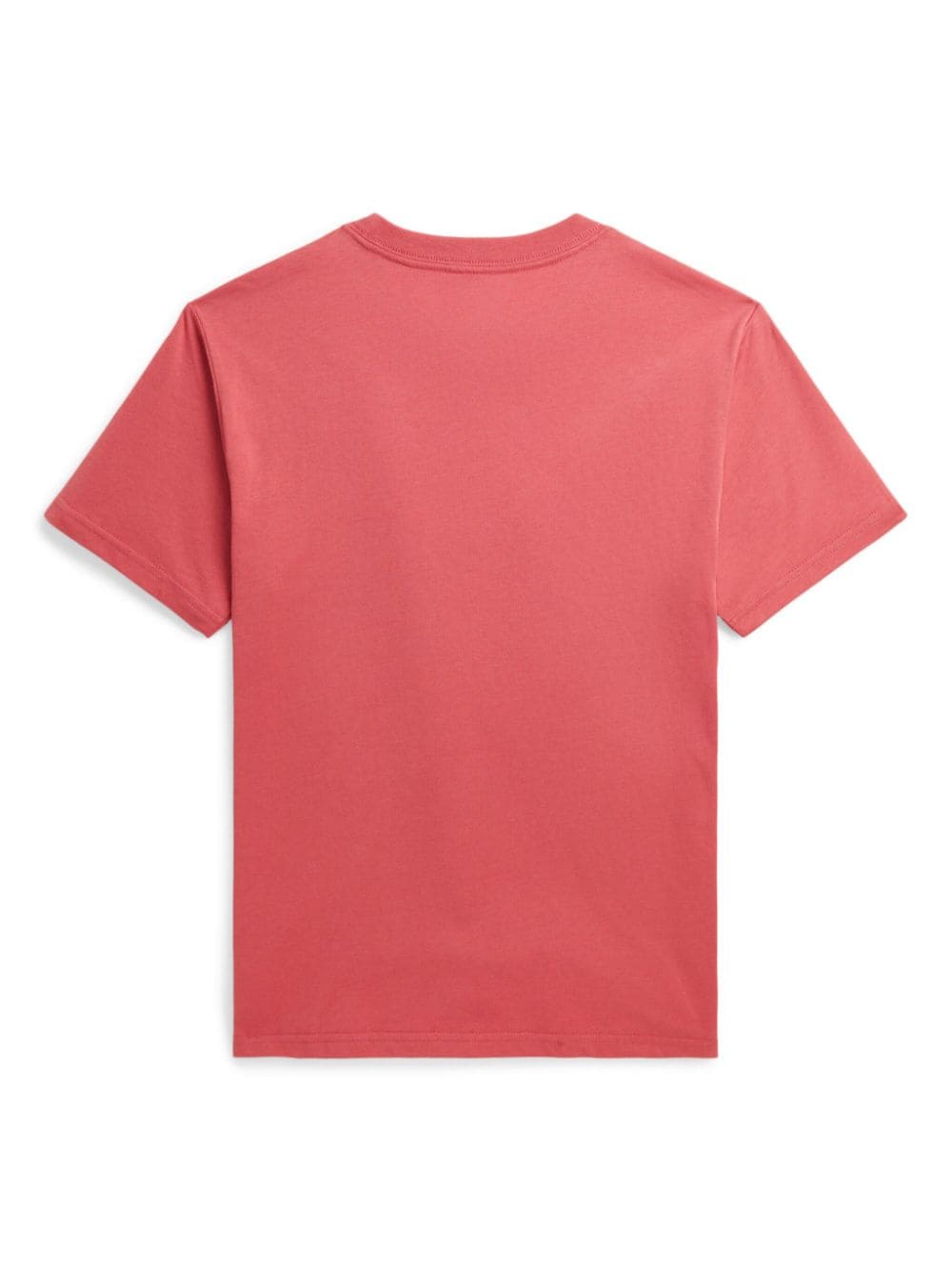 T-shirt per bambino Ralph Lauren Kids rosso con stampa Teddy - Rubino Kids