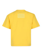 T-shirt per bambino The Marc Jacobs Kids giallo con stampa logo - Rubino Kids