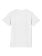 T-shirt per bambino Versace Kids bianco con dettaglio glitter - Rubino Kids