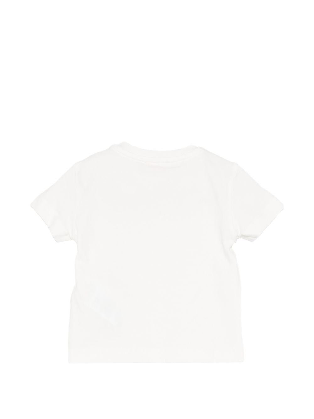 T-shirt per bneonata Elisabetta Franchi La Mia Bambina rosa con decorazioni - Rubino Kids