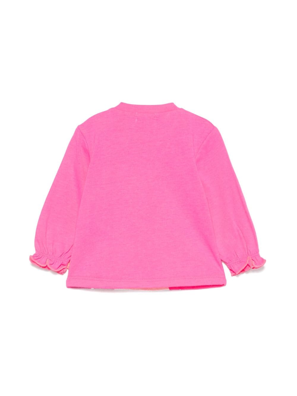 T shirt per neonata Billieblush fucsia con stampa unicorno - Rubino Kids