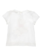 T-shirt per neonata Monnalisa x Disney bianca con stampa grafica Winnie the Pooh - Rubino Kids